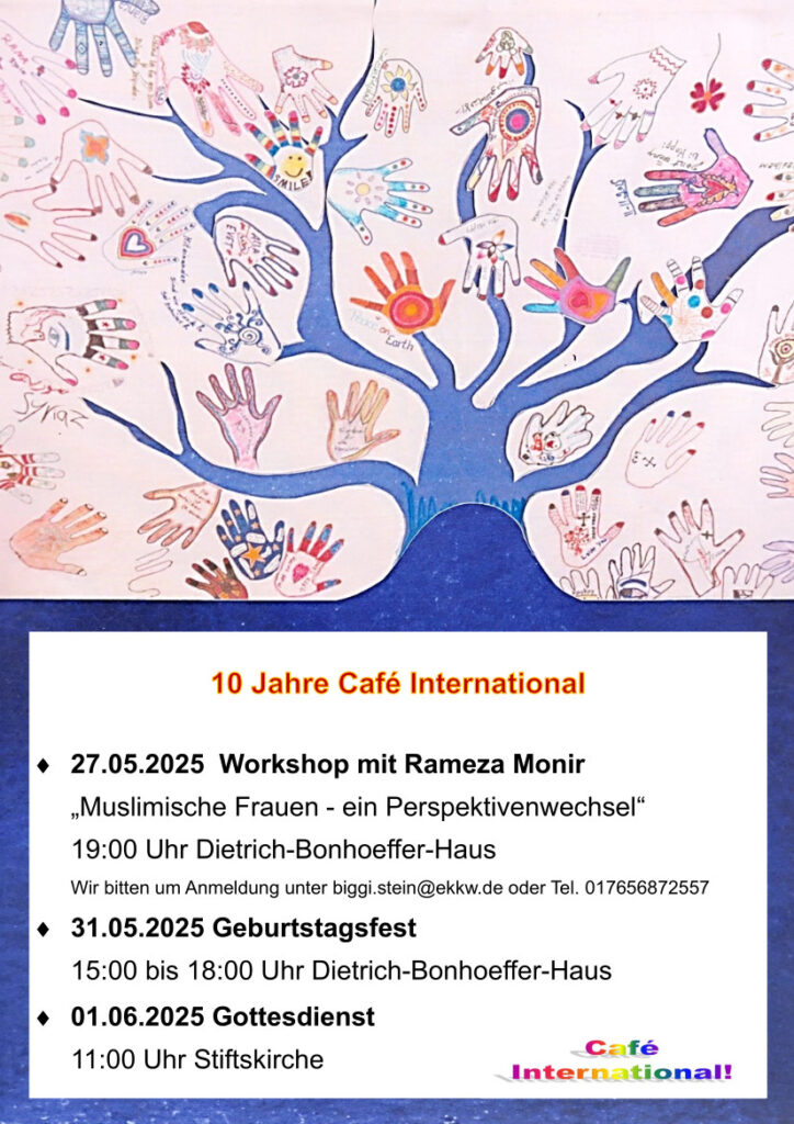 Plakat 10 Jahre Café1